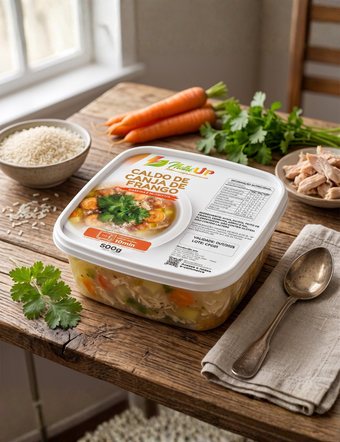 Caldo de Canja de Frango