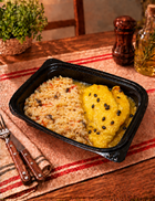 Tilápia ao Molho de Maracujá com Risoto de Cogumelos